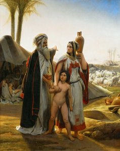 Agar von Abraham verstoßen, 1837