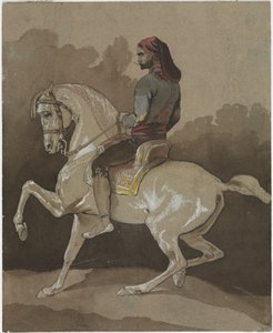 Araber zu Pferd, ca. 1800 von Horace Vernet