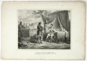 Ich hasse, ich will verhasste Völker bestrafen... von Horace Vernet