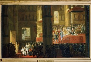 Die Krönung der Kaiserin Maria Fjodorowna am 5. April 1797
