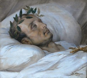 Napoleon auf seinem Sterbebett, 5. Mai 1821, 1821