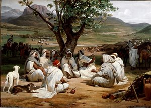 Der Parlamentarier und der Medjeles-Rat der arabischen Häuptlinge