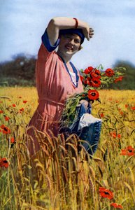 Die englische Rose, ca. 1922 von Horace Walter Nicholls