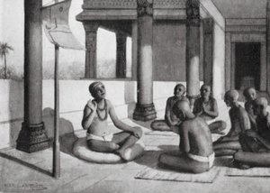 Sankaracharya spricht über den einen Gott, 815 n. Chr. von Horace van Ruith