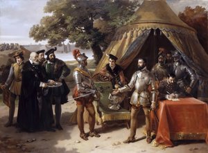 Die Belagerung von Thionville, 23. Juni 1558 von Hortense Haudebourt Lescot