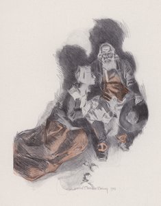 Illustration für Evangeline, Eine Geschichte aus Arcadien, von Henry Wadsworth Longfellow