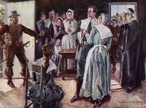Illustration für The Courtship of Miles Standish von Henry Wadsworth Longfellow
