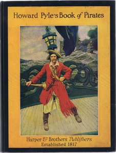 Umschlaggestaltung, aus Howard Pyles Buch der Piraten, veröffentlicht von Harper & Bros, 1921 von Howard Pyle