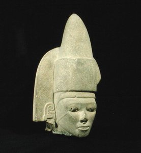 Huaxtec-Kopf, postklassische Periode (900-1521)