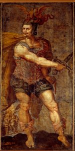 Wandteppich der sieben Leder von Hubert (after) Goltzius