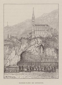 Notre-Dame de Lourdes von Hubert Clerget