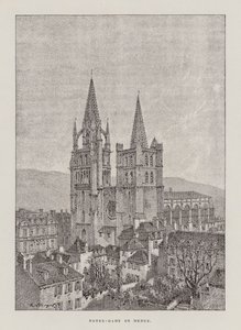 Notre-Dame De Mende von Hubert Clerget