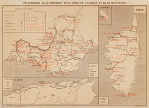 Pilgerfahrten der Provence, Korsika, Algerien und Martinique