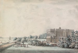 Gartenhaus von Lady Teignmouth am Ufer des Hooghly, Kalkutta, nach 1797 von Hubert Cornish