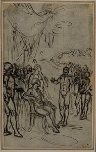 Studie für Lucains "La Pharsale", Gesang IV
