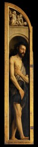 Adam, Reproduktion des Panels auf dem linken Flügel des Genter Altars