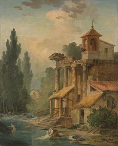 Eine Laune mit einem Eremitage, 1796