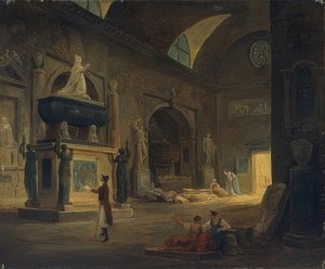 Ein Saal im Museum der Monumente