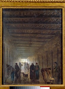 Französische Revolution: „Die Korridore des Gefängnisses Saint-Lazare im Jahr 1793“