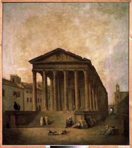La Maison Carrée, Nîmes, ca. 1780