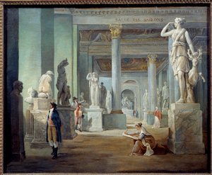 Der Raum der Jahreszeiten im Louvre Museum