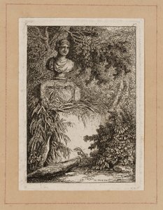 Platte Zwei aus Abende in Rom von Hubert Robert