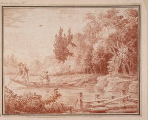 Bootsfahrt von Hubert Robert