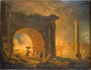 Römische Ruinen von Hubert Robert