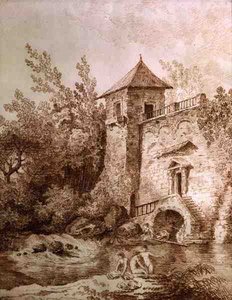 Die Badenden von Hubert Robert
