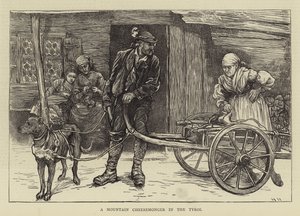 Ein Bergkäsehändler in Tirol von Hubert von Herkomer