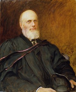 Alfred Robinson, Bursar des New College von Hubert von Herkomer