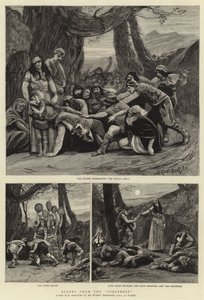 Szenen aus der Zauberin von Hubert von Herkomer