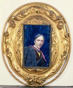 Selbstporträt des Künstlers, 1878 von Hubert von Herkomer