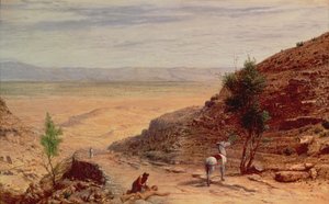 Die Straße zwischen Jerusalem und Jericho