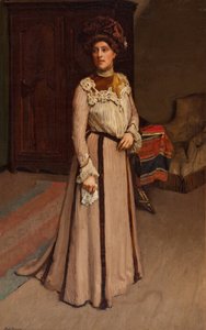 Eine Dame aus Cleveland, USA
