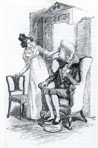"Emma und Mr. Knightley" (Illustration)