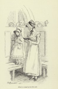 Illustration für Amos Barton von George Eliot von Hugh Thomson