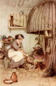 Illustration zu J. M. Barries Der bewundernswerte Crichton von Hugh Thomson