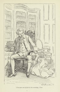 Illustration für Mr. Gilfils Liebesgeschichte von George Eliot von Hugh Thomson