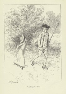 Illustration für Mr. Gilfils Liebesgeschichte von George Eliot von Hugh Thomson