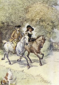Illustration für Mr. Gilfils Liebesgeschichte von George Eliot von Hugh Thomson