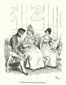 Illustration für Überredung von Jane Austen von Hugh Thomson
