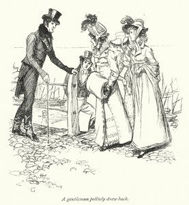 Illustration für Überredung von Jane Austen von Hugh Thomson