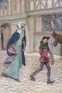 Illustration für Die Lustigen Weiber von Windsor