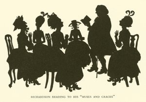 Richardson liest seinen "Musen und Grazien" vor von Hugh Thomson