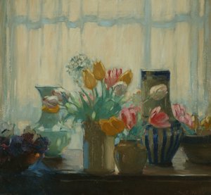 Blumen im Fenster
