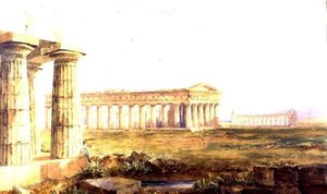 Die Tempel von Paestum von Hugh William Williams