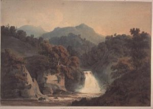 Blick auf den Bran, nahe Dunkeld von Hugh William Williams