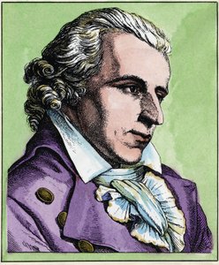 Porträt des deutschen Historikers und Dichters Friedrich von Schiller (1759-1805)