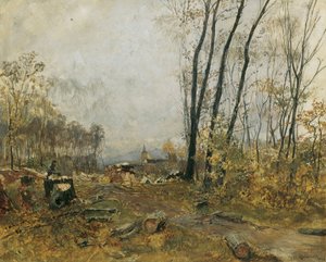 Au bei Klosterneuburg von Hugo Charlemont